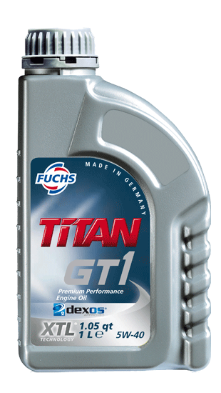 Картинка Моторное масло FUCHS TITAN GT1 5W-40 1L  