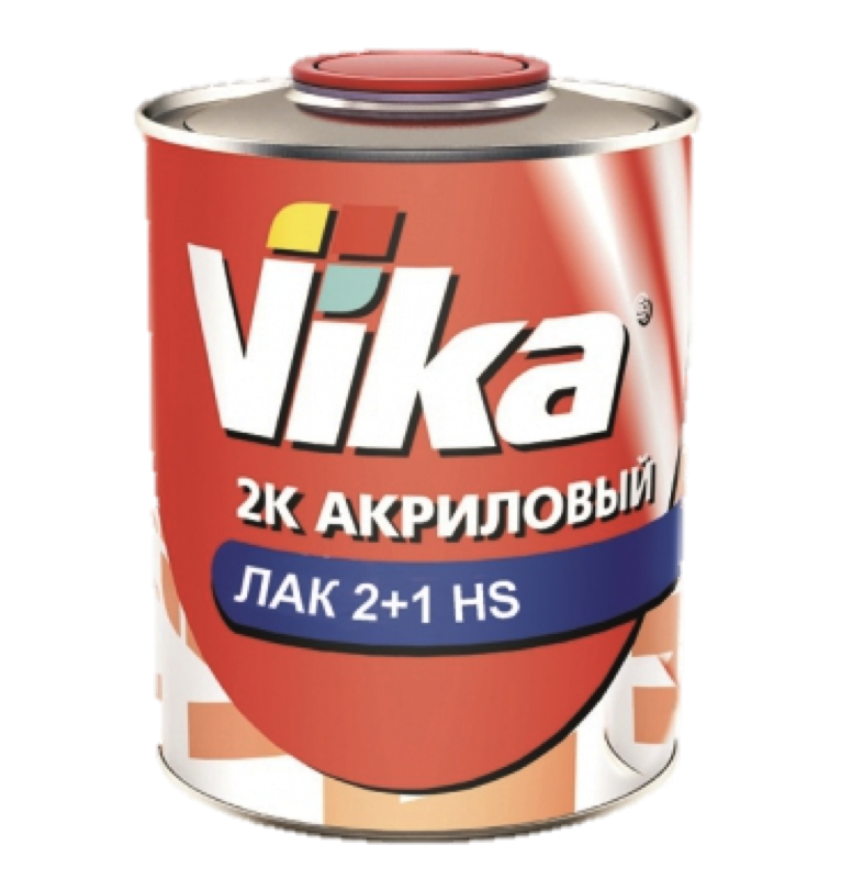 фото VIKA 2К Лак акриловый 2+1 HS 0,85кг+отвердитель   														 