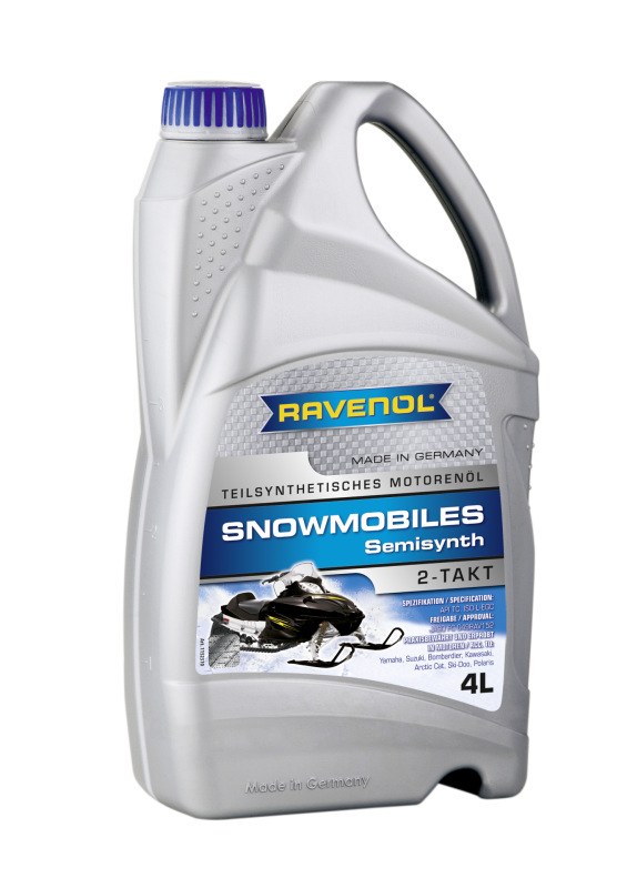 фото Масло для 2-Такт снегоходов RAVENOL Snowmobiles Teilsynth. 2-Takt ( 4л) 