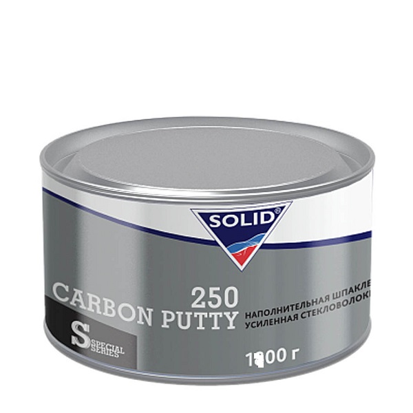 фото Шпатлевка наполнительная усиленная углеволокном 1000 гр. SOLID 250 Carbon Putty 