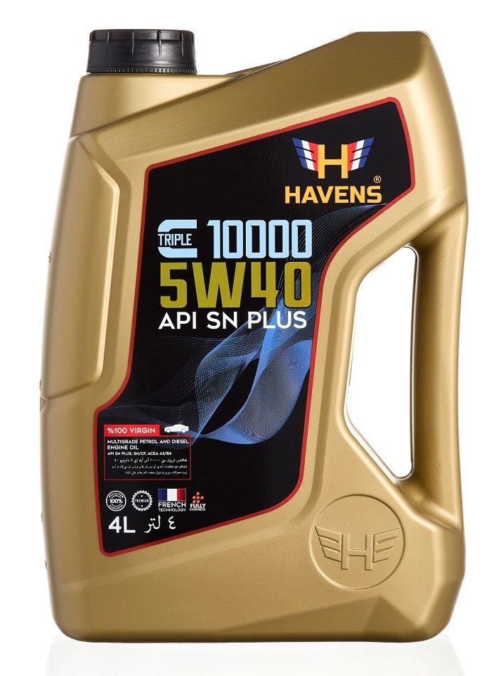 фото Моторное масло Havens Triple C SAE 5W40 API SN PLUS, SN/CF, ACEA A3/B4 5л 