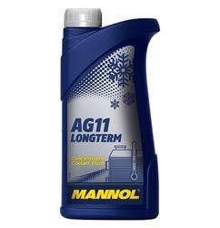 Картинка Антифриз AG11 (-40*C) Mannol Longterm Ready 5л 