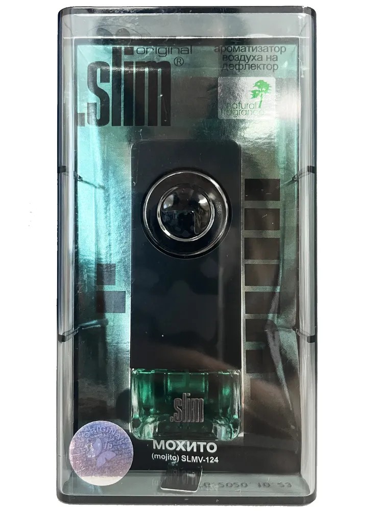 фото Ароматизатор на дефлектор жидкий SLIM мохито (8 мл) 