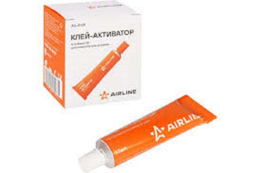 фото Клей-активатор Airline 12г в тюбике для ремонта шин и камер 