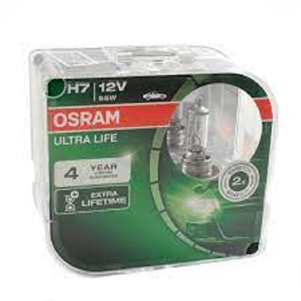 фото Автолампа OSRAM H7 12V 55W Ultra Life Duobox 2шт 