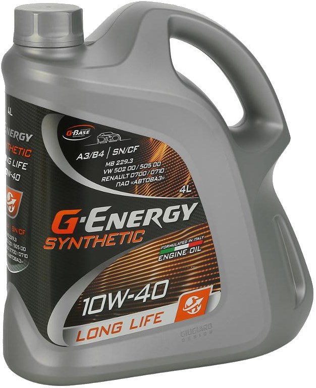 фото Моторное масло G-Energy Synthetic Long Life 10W-40 4л. 