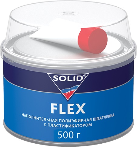 фото Шпатлевка наполнительная с пластификатором SOLID Flex 500 г 