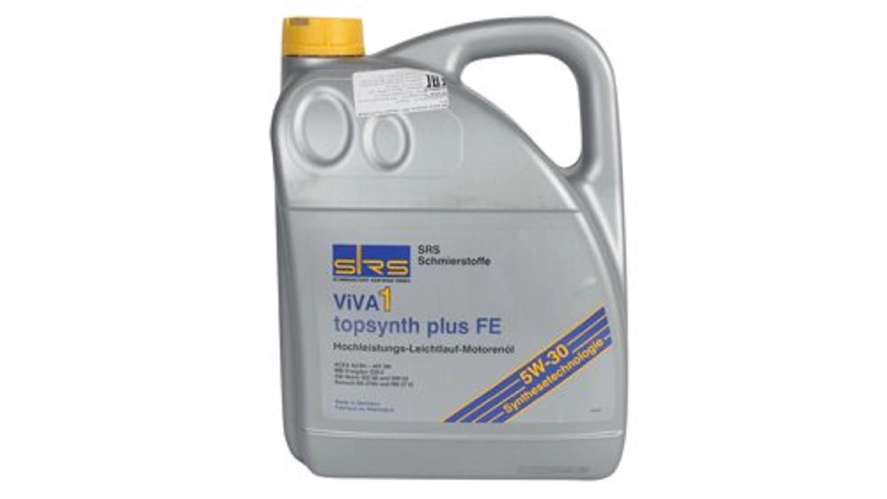 фото Моторное масло SRS VIVA 1 topsynth Plus FE 5W-30 5л. 