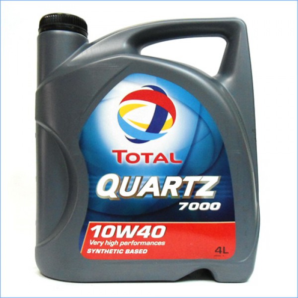 фото Моторное масло Total Quartz 7000 10W-40 4л 