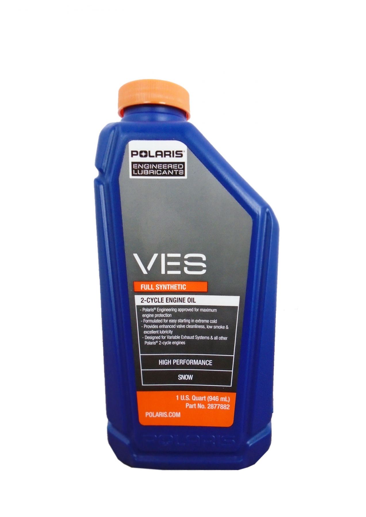 фото Моторное масло PURE POLARIS VES Full Synthetic 2-Cycle Engine Oil для 2Т двигателей 0,946л 