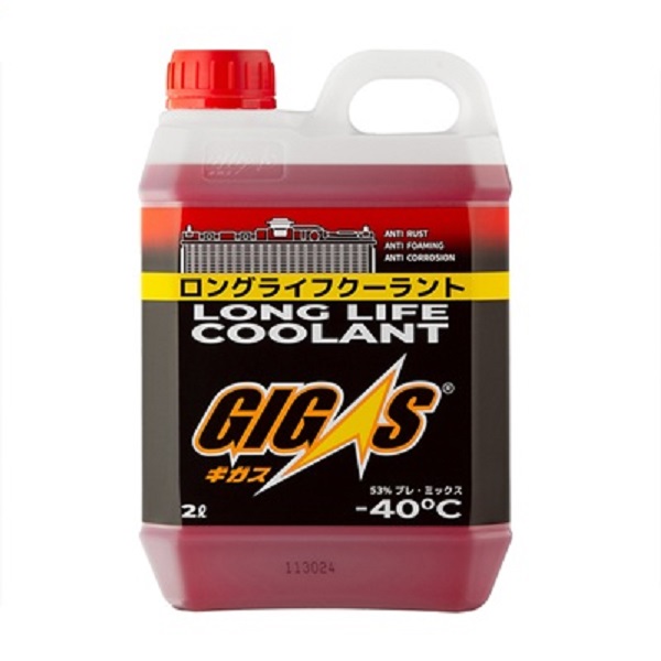 фото Антифриз GIGAS Long Life Coolant -40 красный 2л 