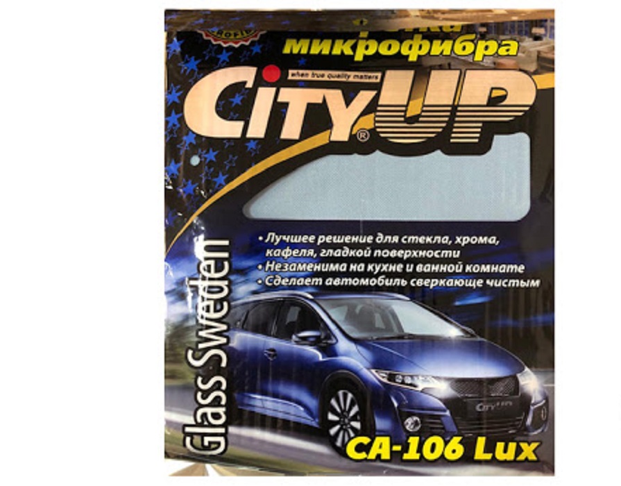фото Салфетка микрофибра Glass Cleaner 40*50 CA-106Lux 