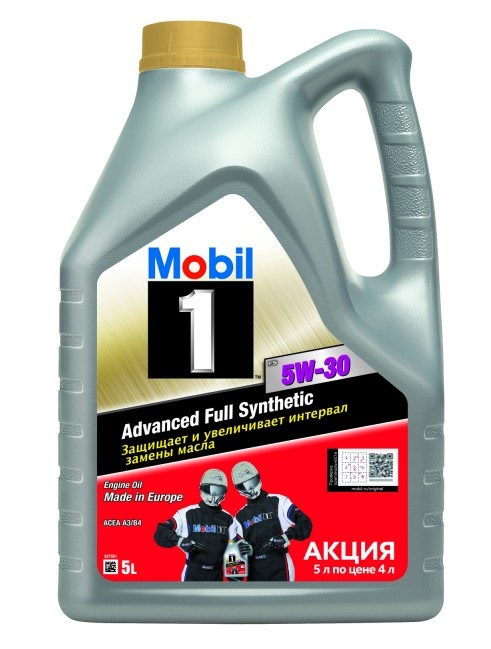 фото Моторное масло MOBIL 1 FS 5W-30 5 л 