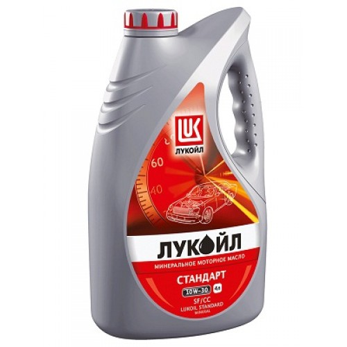 фото Моторное масло Лукойл Стандарт SAE 10W-30 API SF/CC 4л 