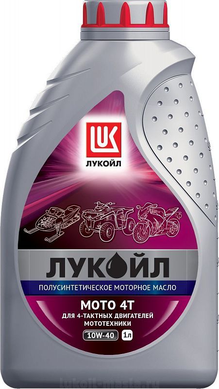 фото Моторное масло Лукойл Мото 4Т 10w-40 1 л 