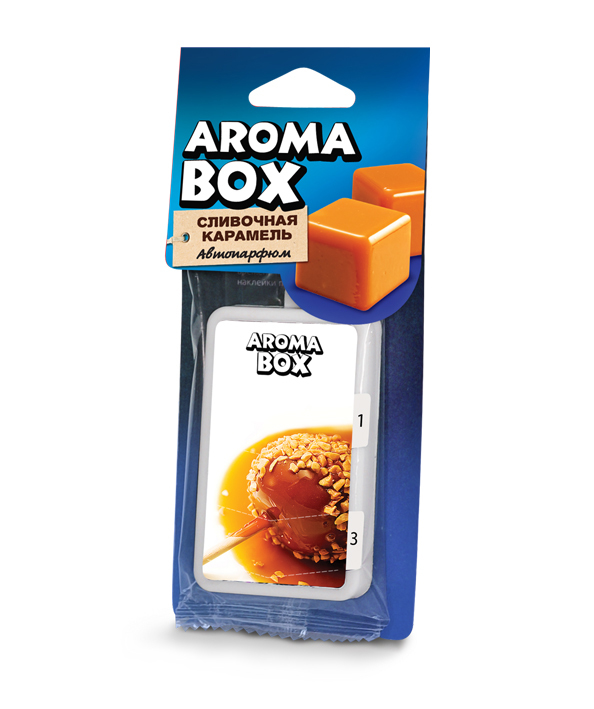 фото Ароматизатор подвесной 'AROMA BOX' сливочная карамель 