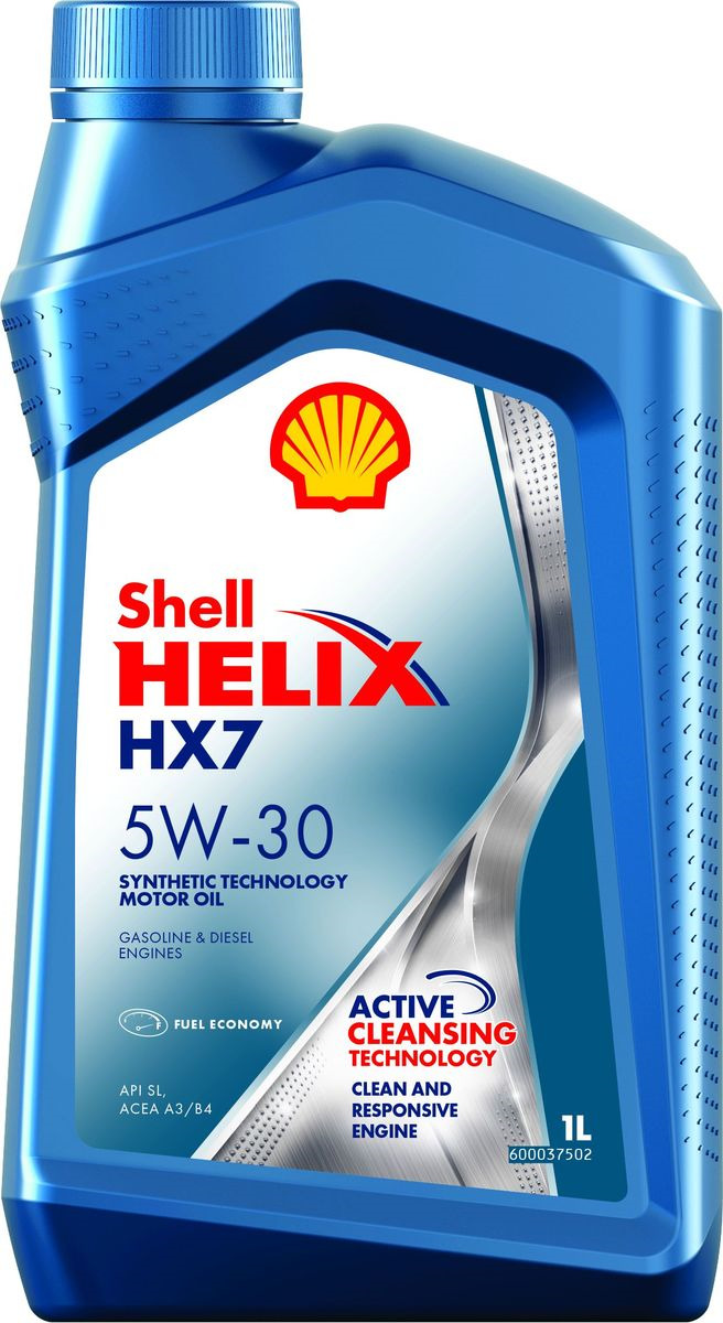 фото Моторное масло Shell Helix HX7 5W-30 1л 
