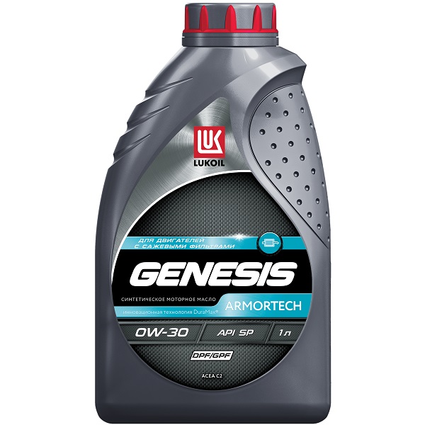 фото Моторное масло Лукойл Genesis Armortech DPF/GPF 0W-30 1л 