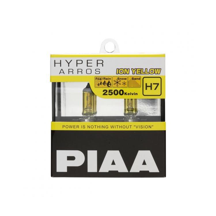 фото Автолампа PIAA BULB HYPER ARROS ION YELLOW 2500K HE-993Y H7 