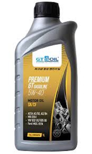 фото Моторное масло GT Oil  Premium Gasoline 5W-40 SN/CF 1л 