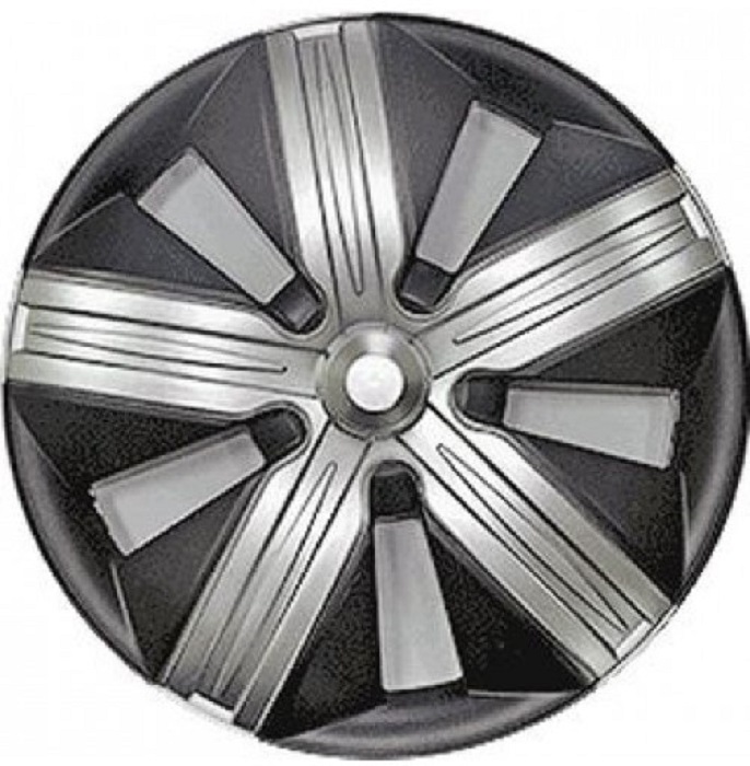 фото Колпаки колесные R14 "STAR" Бра серебро 4шт 