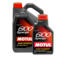 фото Моторное масло MOTUL 6100 Synergie 15W-50 А3/В4 4л. 
