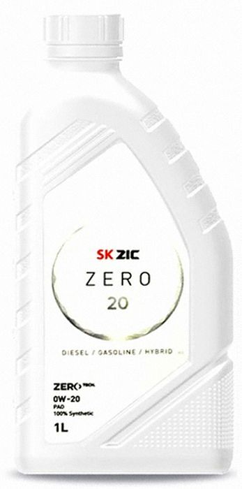 фото Моторное масло ZIC Zero 20 0W-20, 1л 