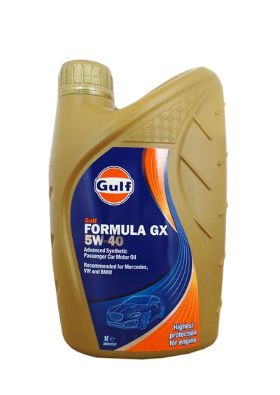 фото Моторное масло GULF Formula GX SAE 5W-40 1л 