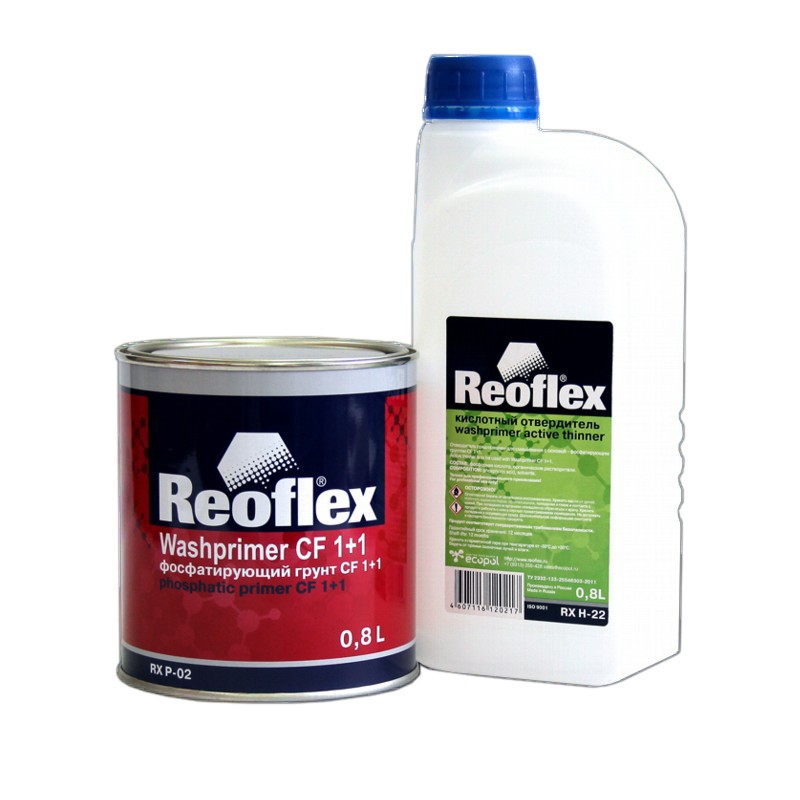 фото Грунт Reoflex фосфатирующий 1+1 0,8 л+0,8 л 
