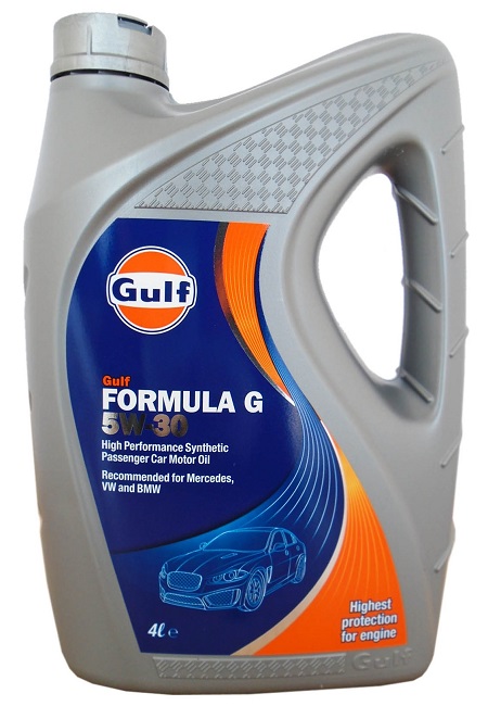 фото Моторное масло GULF Formula G SAE 5W-30 4л 