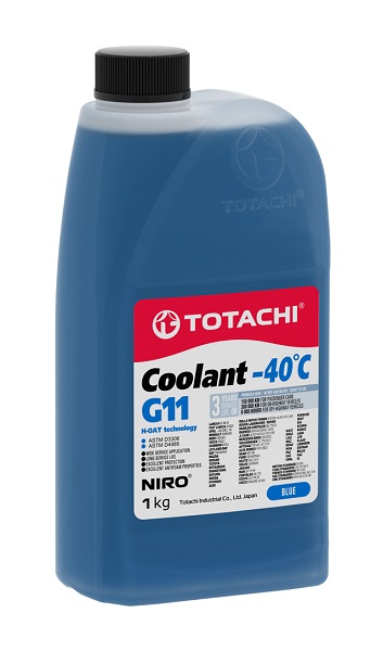 фото Антифриз TOTACHI NIRO COOLANT G11 синий -40°C 1кг 