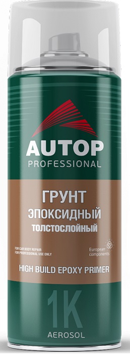 фото Грунт эпоксидный толстослойный серый №16 520мл. 1К Epoxy HIGH BUILD AUTOP Автон 