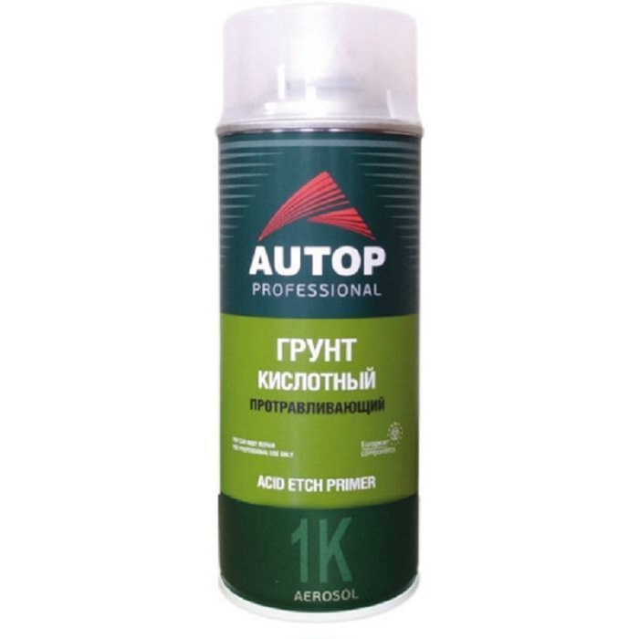 фото Грунт кислотный протравливающий AUTOP красно-коричневый аэрозоль 520мл Автон 