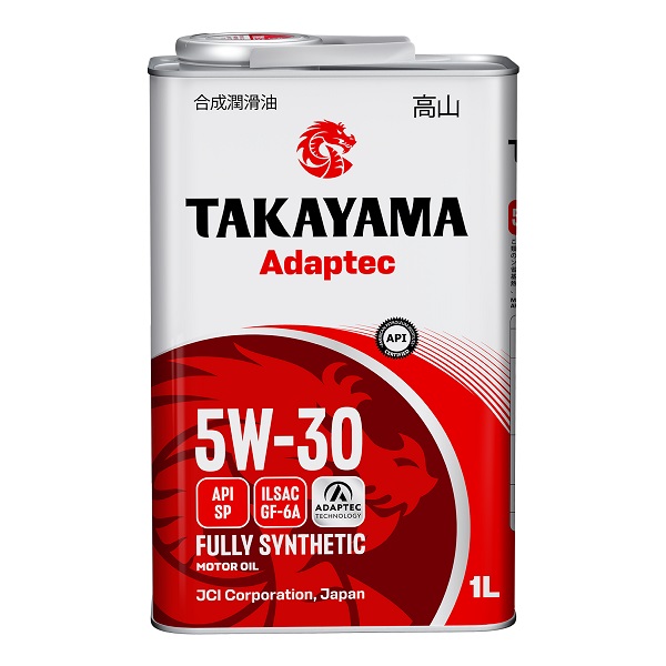 фото Моторное масло TAKAYAMA Adaptec Synt 5W-30 GF-6A API SP 1л металл 