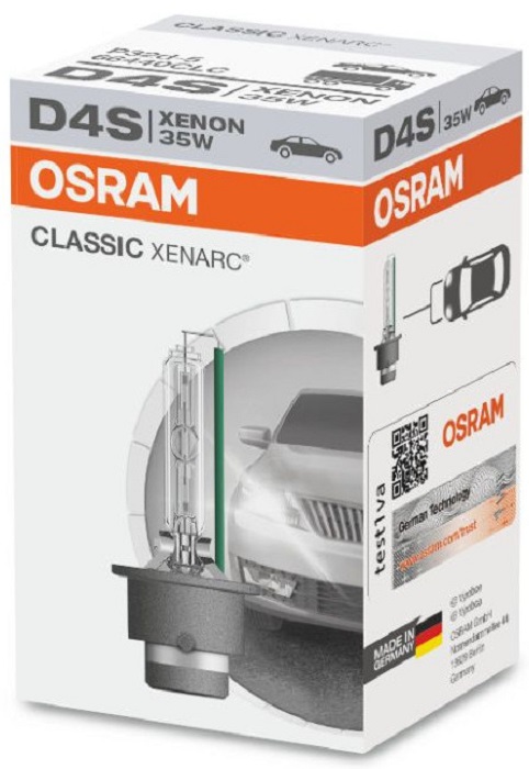 фото Автолампа ксенон Osram D4S 35W Classic 