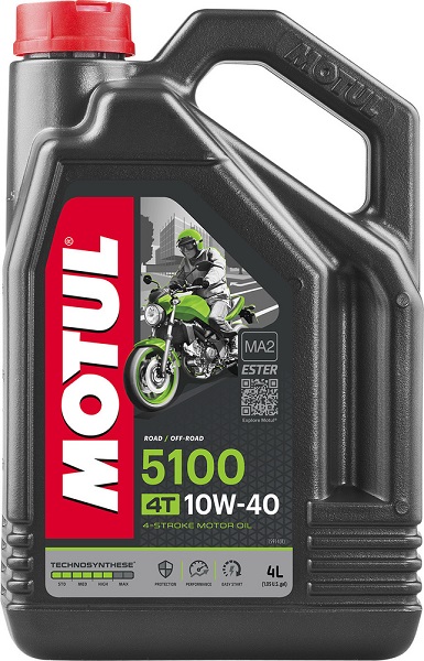 фото Моторное масло MOTUL 5100 Ester 4T 10W-40 4л. 