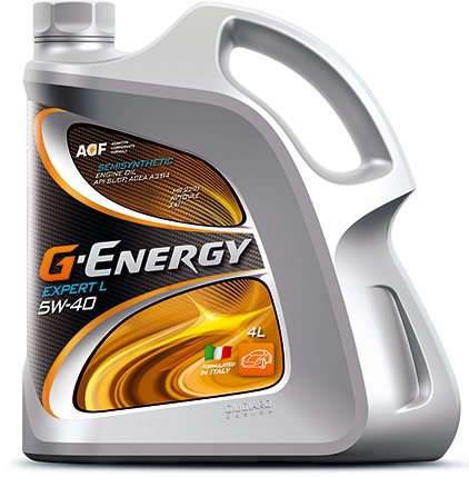 Картинка Моторное масло G-Energy Expert L 5W-40 4л 