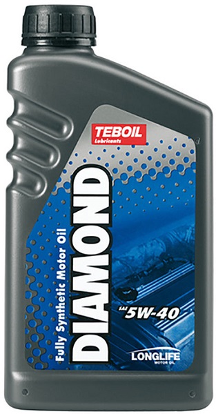 фото Моторное масло TEBOIL DIAMOND 5W-40 1 л (Финляндия) 