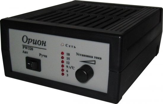 фото Устройство зарядно-предпусковое Орион PW320 автомат.(лин.индик) 0-15А STRIVER 