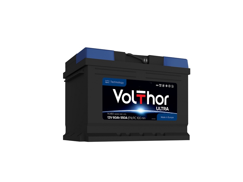 фото Аккумулятор Volthor Ultra Азия 60 Ач 600А о.п 