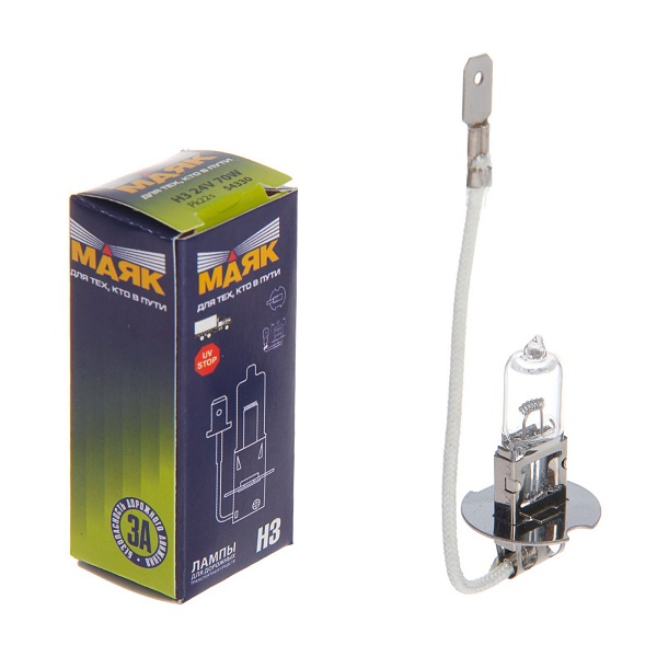 фото Автолампа Маяк H3 24V 70W 