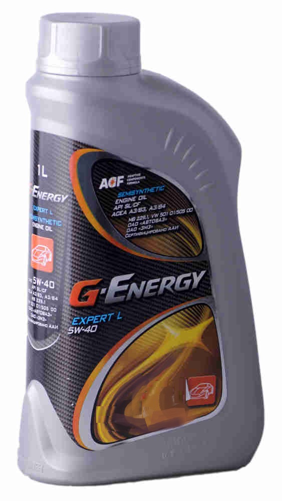 Картинка Моторное масло G-Energy Expert L 5W-40 1л 