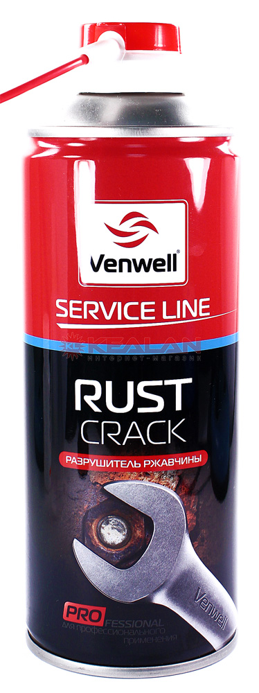фото Venwell Преобразователь ржавчины Rust-Crack 400 мл (аэрозоль) 