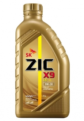 Картинка Моторное масло ZIC 5W-30 X9 LS 1 л 