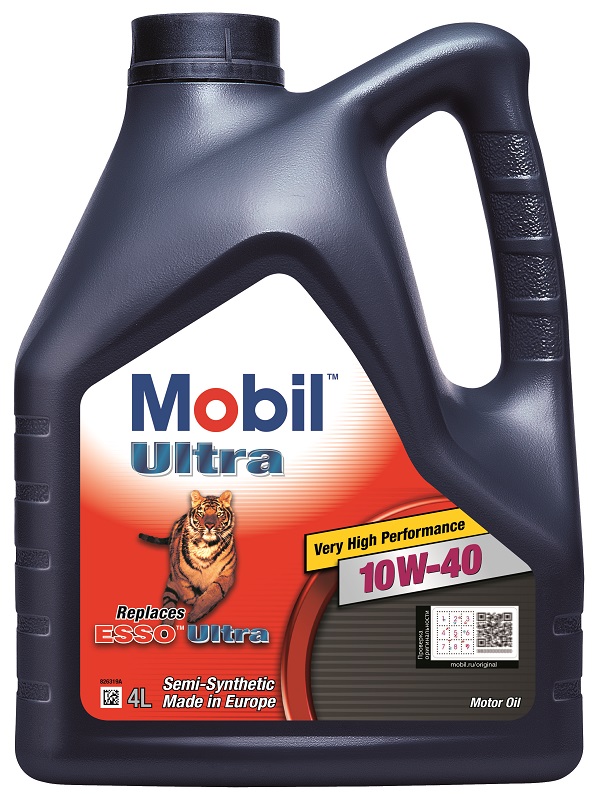 фото Моторное масло MOBIL Ultra 10W-40 4л 