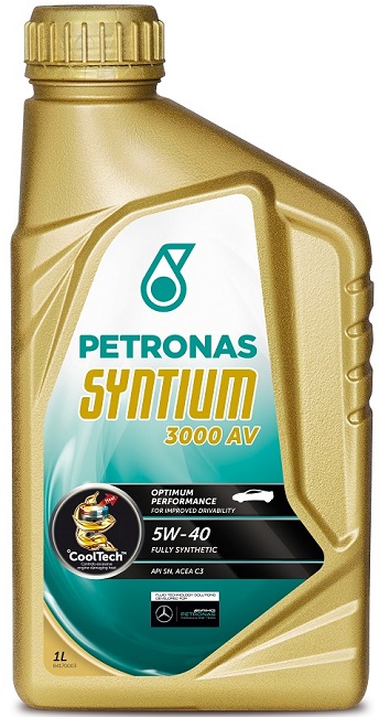фото Моторное масло Petronas syntium 3000 AV 5W-40 1л 