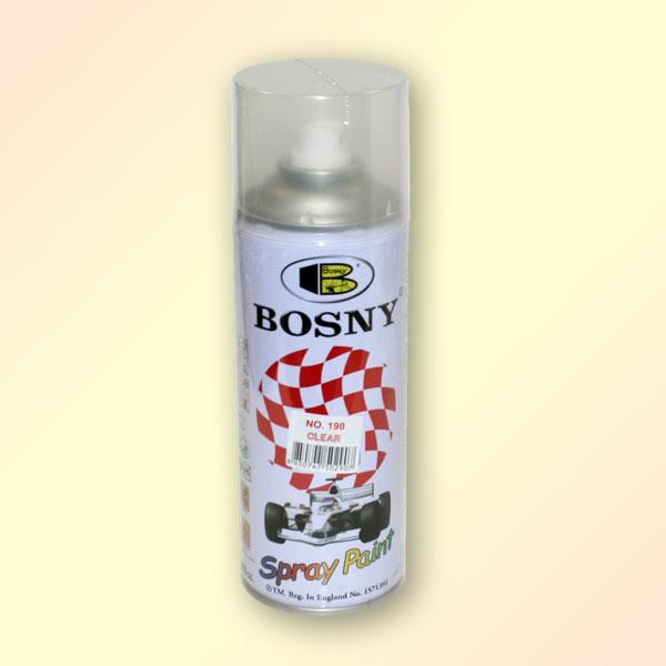 фото Лак Bosny аэрозоль 400мл глянцевый  