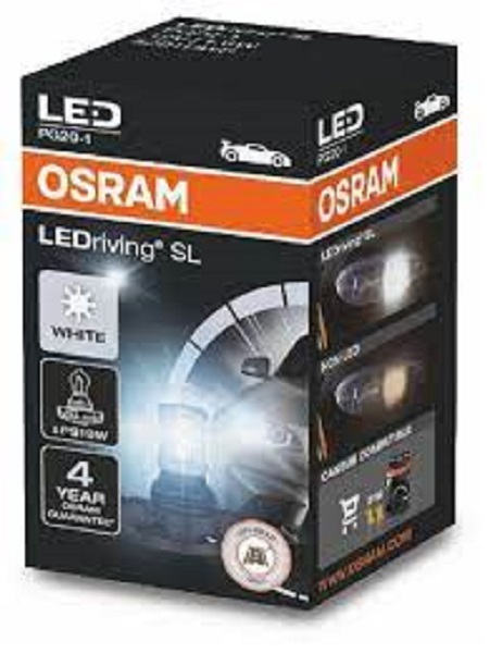 фото Светодиодная лампа OSRAM PS19W 12V 6W PG20-1 Ledriving 