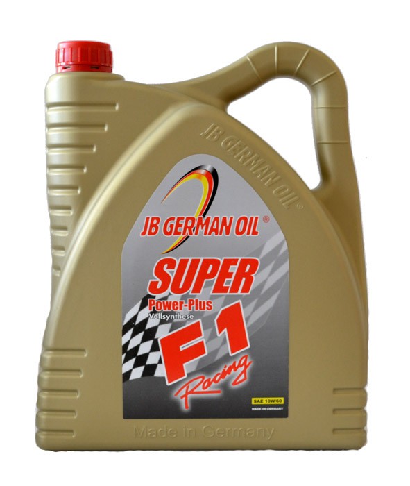 Картинка Моторное масло JB GERMAN OIL Super F1 Plus Racing SAE 10W-60 A3/B4 4л  