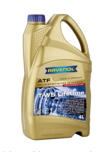 фото Трансмиссионное масло RAVENOL ATF T-WS Lifetime 4л 